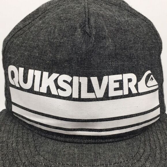 NWOT Quicksilver trucker hat OSFM SnapBack baseball cap - Picture 2 of 16